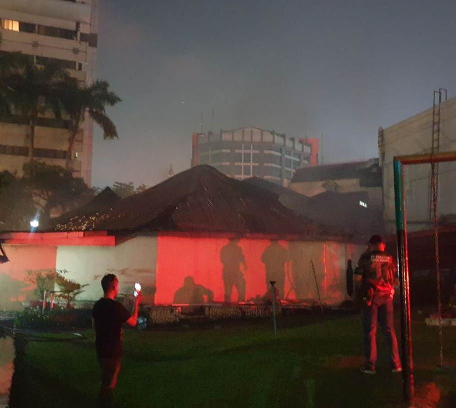 Kebakaran di Hotel Danau Toba Medan