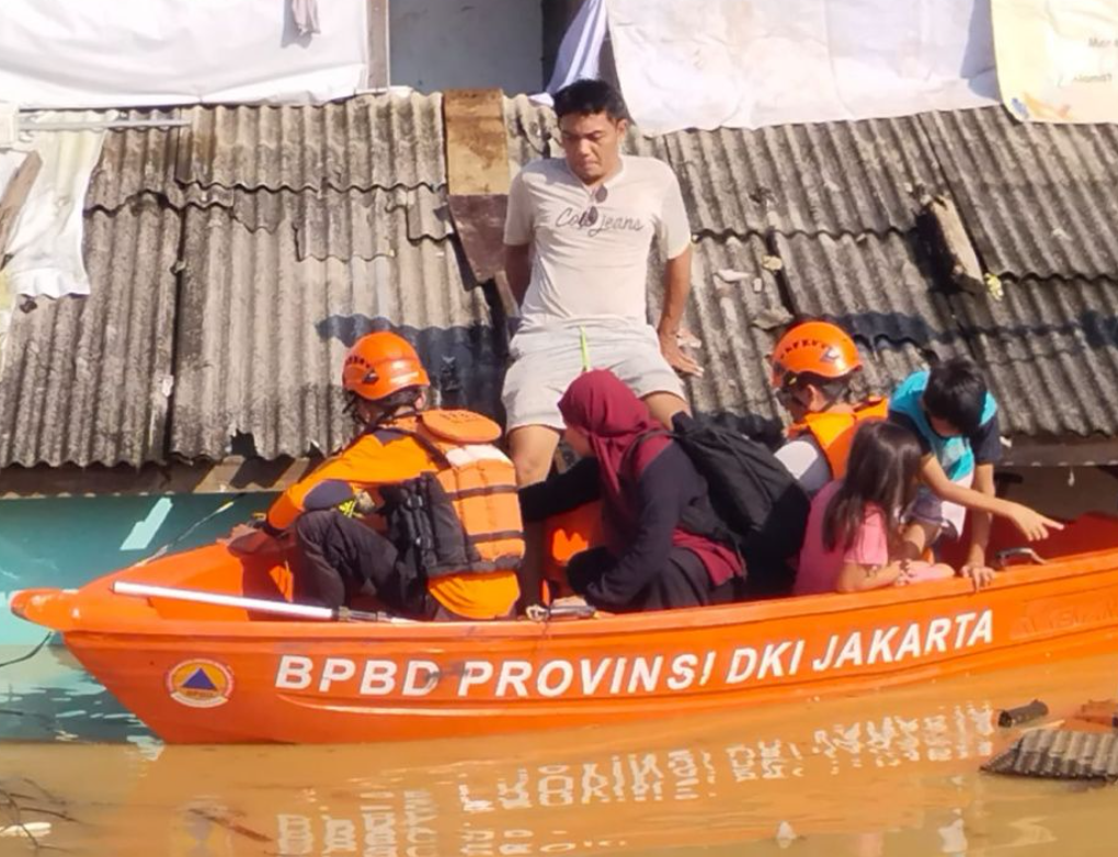 51 RT di Jakarta Terendam Banjir