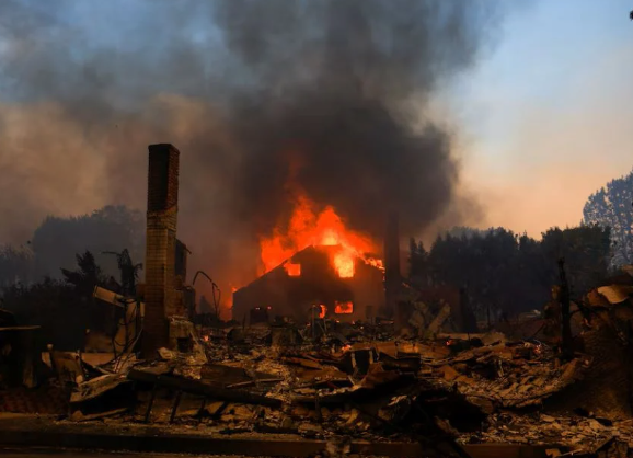 Kebakaran Hutan Hanguskan Total 1.309 Hektare di California